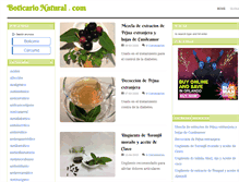 Tablet Screenshot of boticarionatural.com